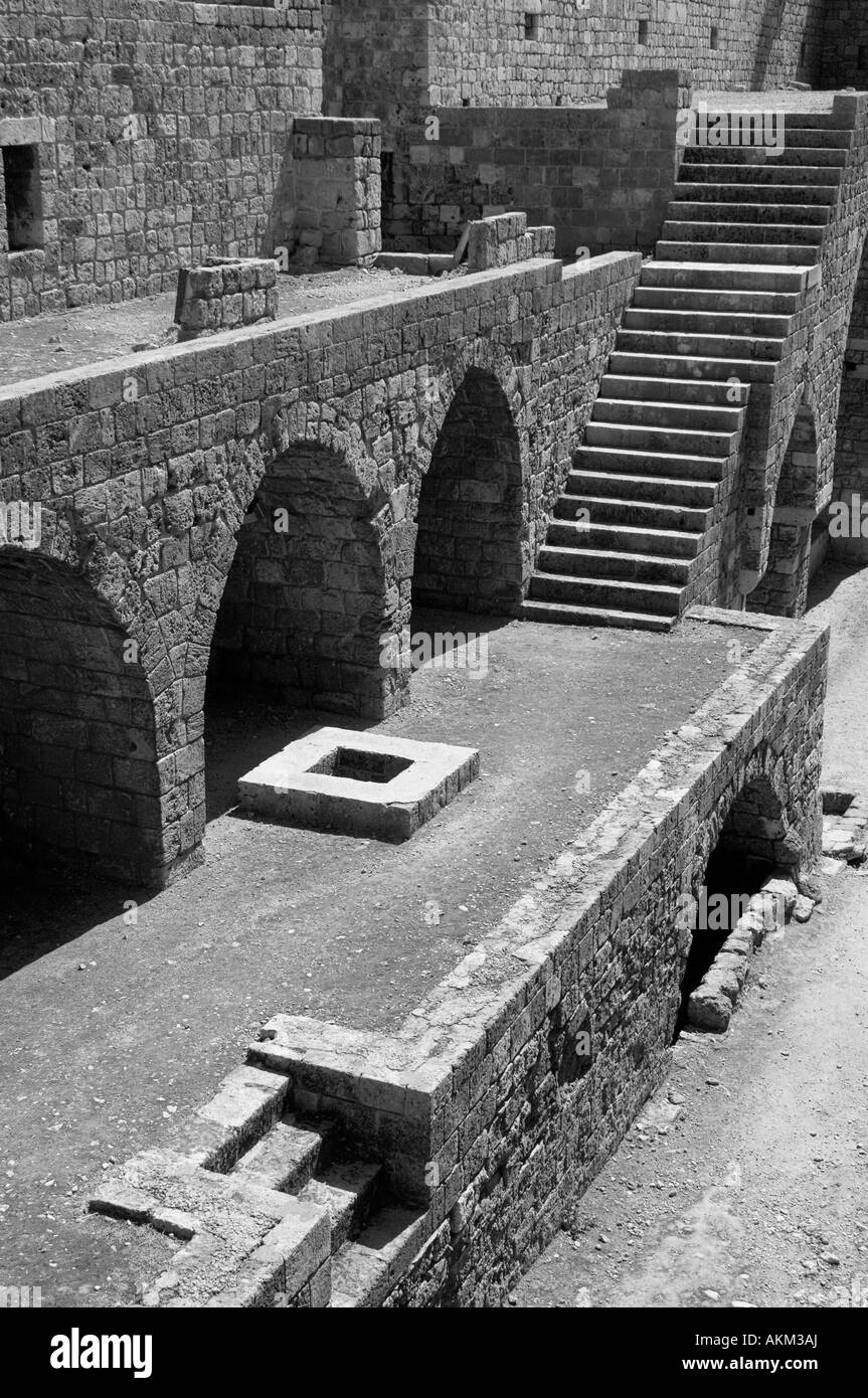 La Cittadella di Tripoli Foto Stock