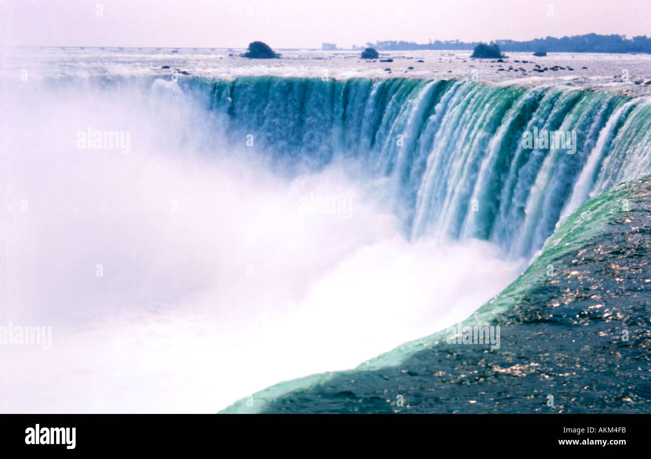 Niagara Falls Cascate Horseshoe Canada America del Nord Foto Stock