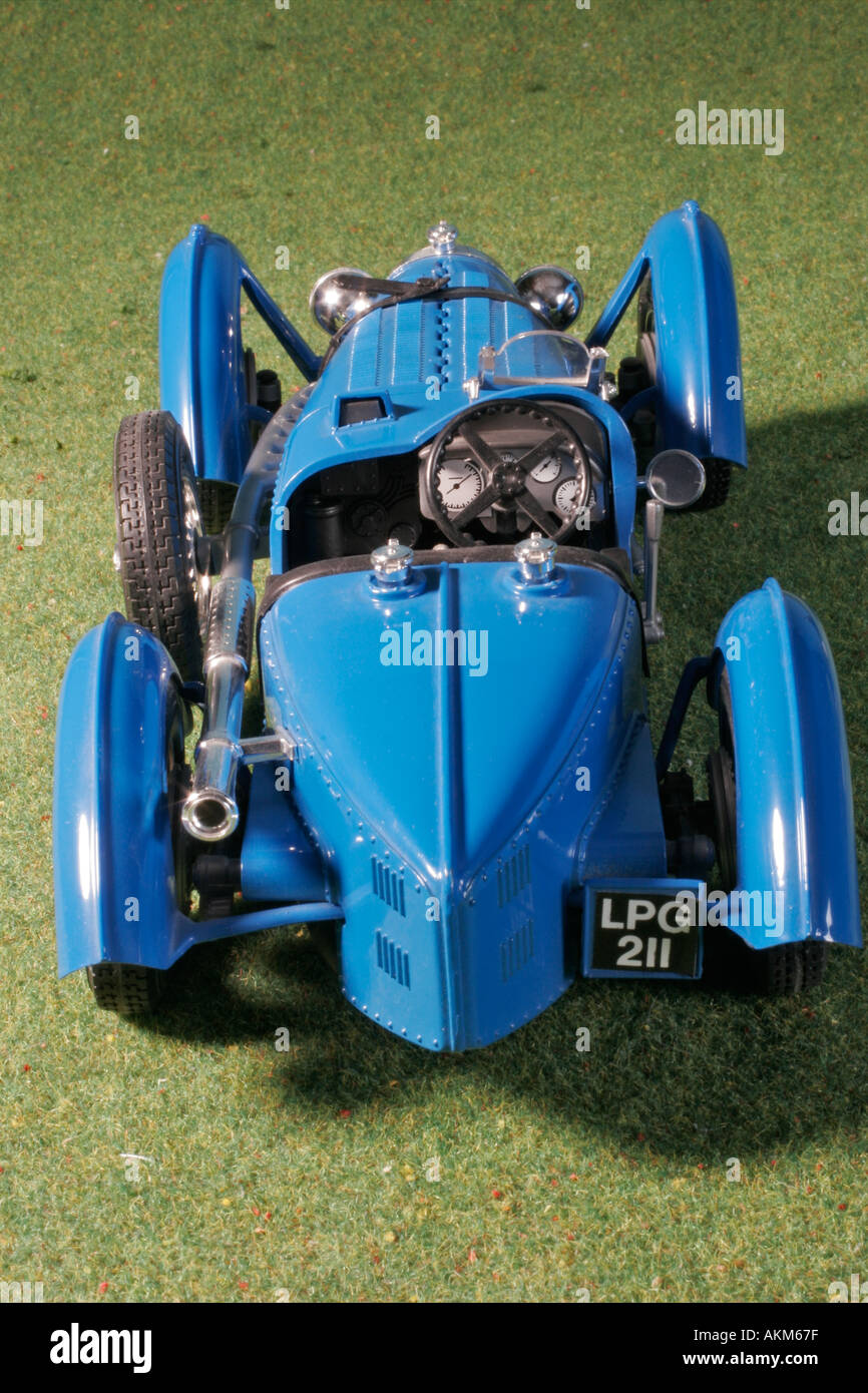 Oldtimer modello di auto Bugatti 59 Foto Stock