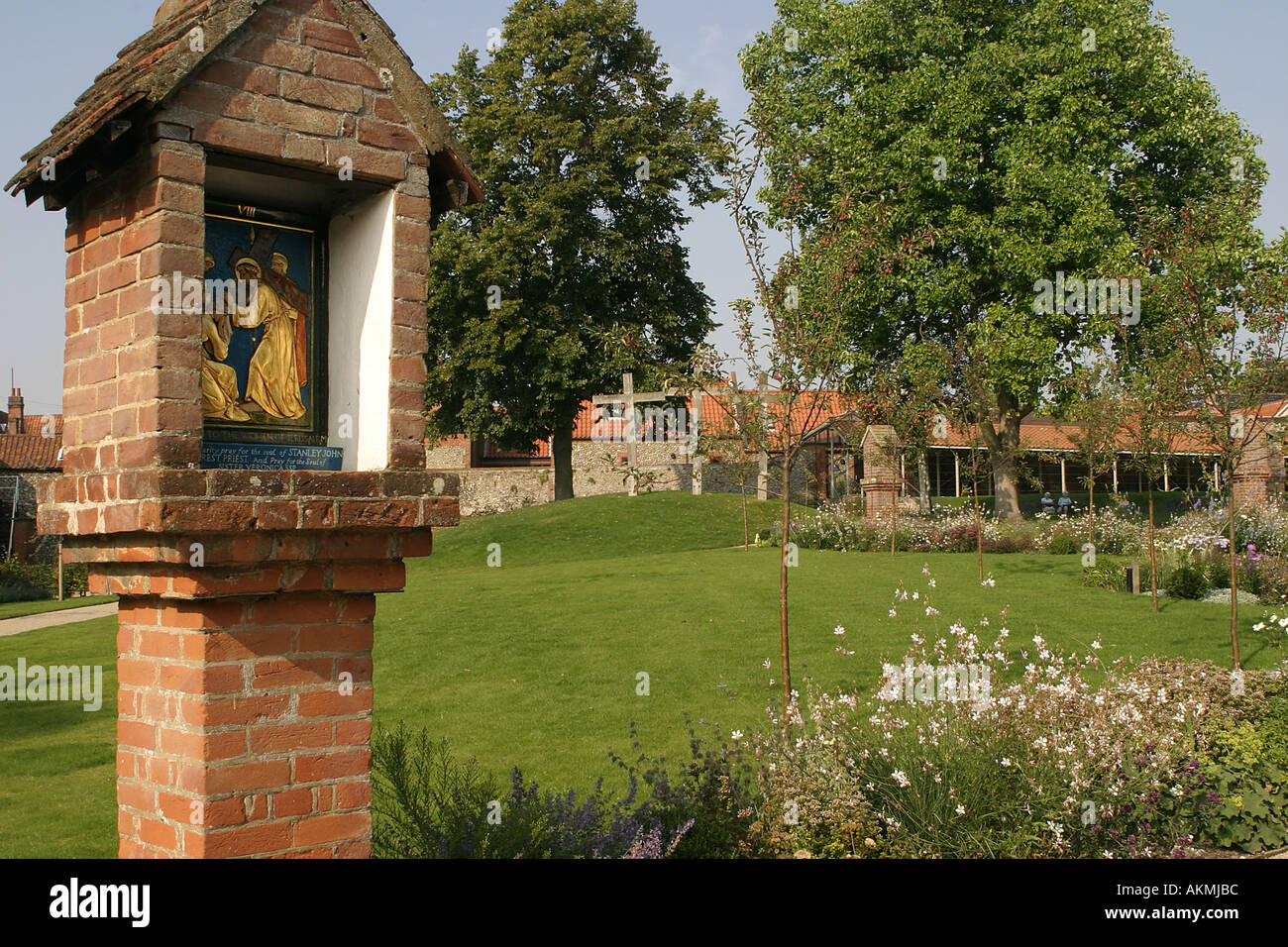 Inghilterra Norfolk Walsingham santuario anglicana Foto Stock