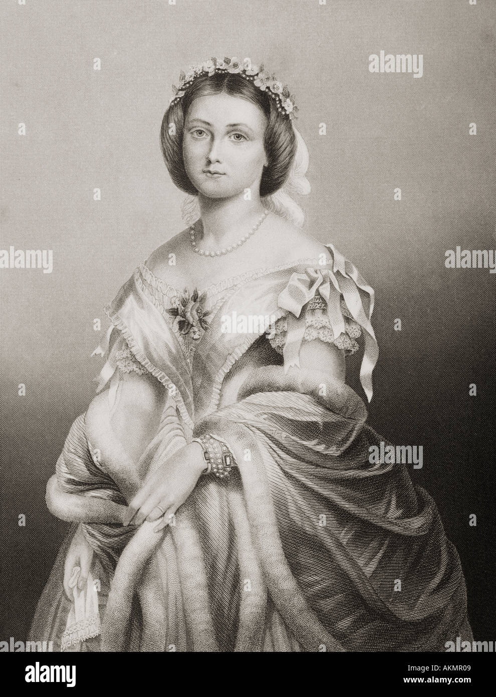 Victoria Adelaide Maria Louisa, Victoria Princess Royal, 1840 - 1901. Il tedesco imperatrice, regina di Prussia dal matrimonio di imperatore tedesco Federico III Foto Stock