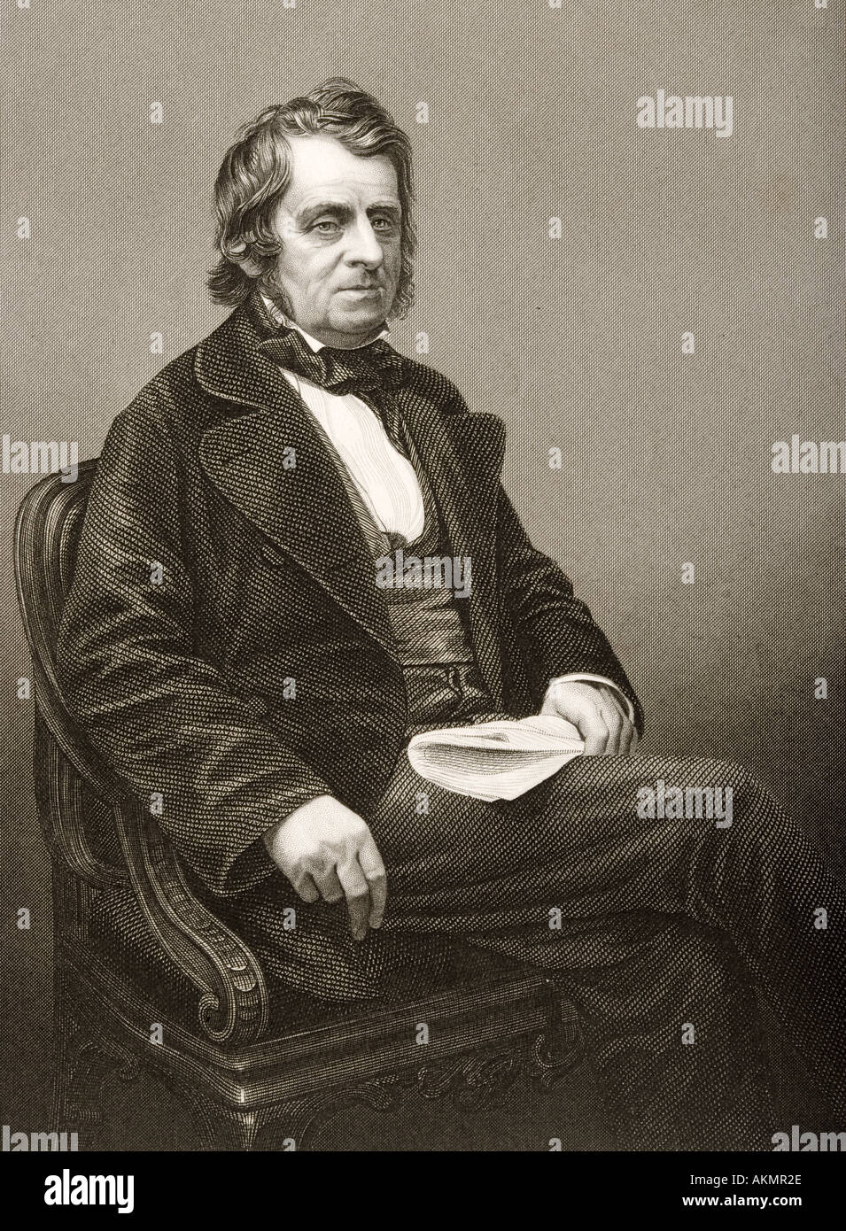 John Arthur Roebuck, 1801 - 1879. Uomo politico britannico. Foto Stock