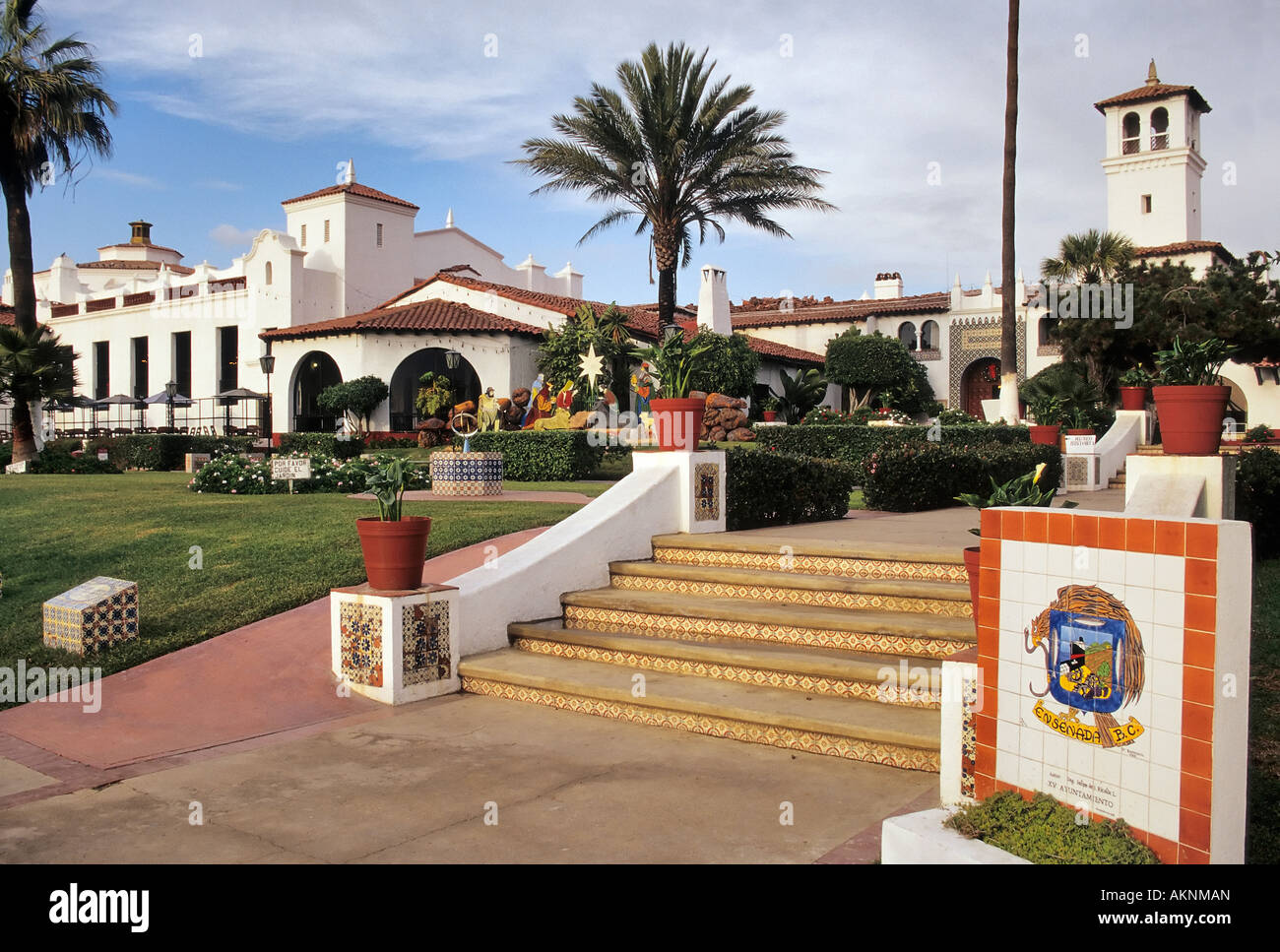 Centro sociale culturale y in Ensenada, Baja California, Messico Foto Stock