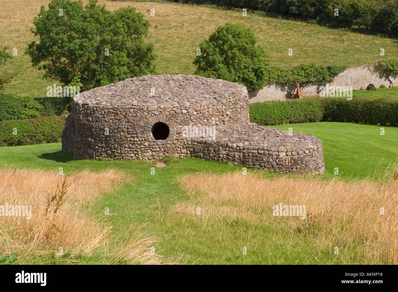 Newgrange megalitico Tomba di passaggio co meath Irlanda Foto Stock