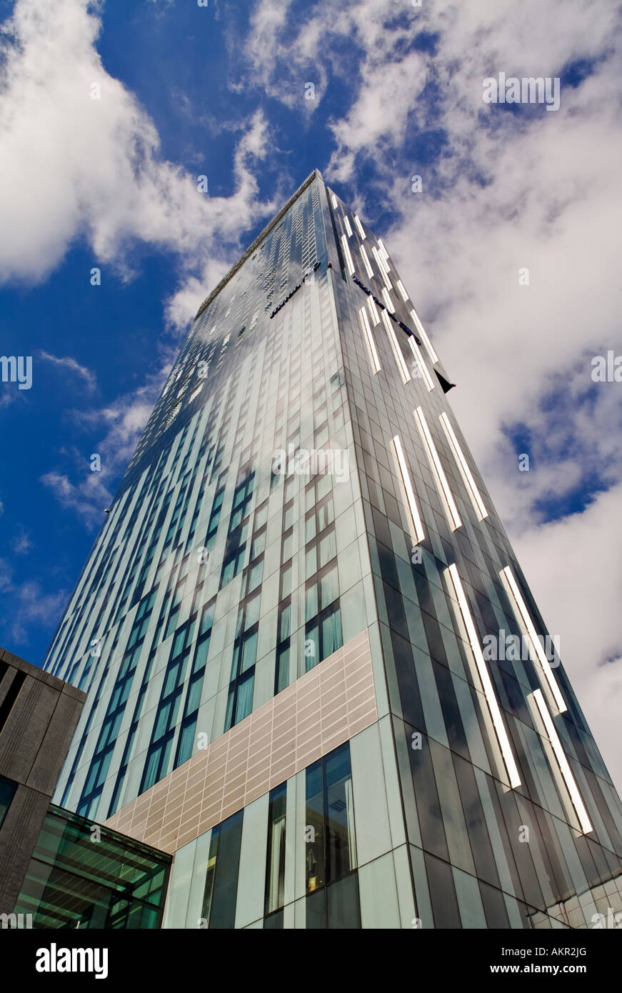 Beetham Tower Hilton Manchester Foto Stock