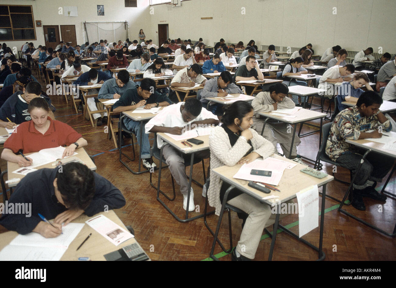 Esami di maturità Foto Stock