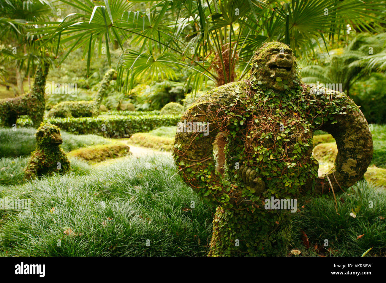 Animali insolita in Terra Nostra Park isola Sao Miguel Azzorre Portogallo Foto Stock