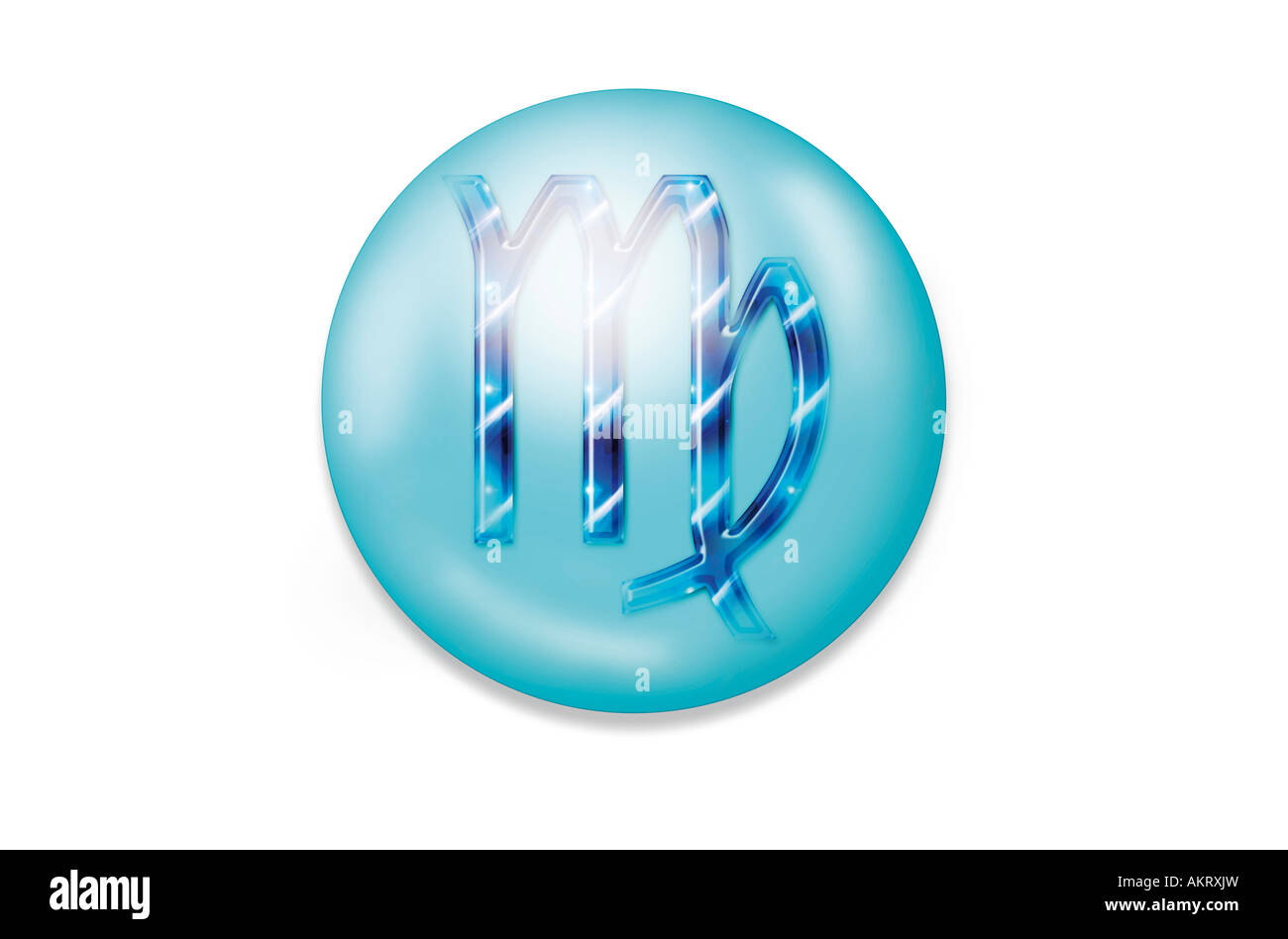 Segno zodiacale, Virgo Foto Stock