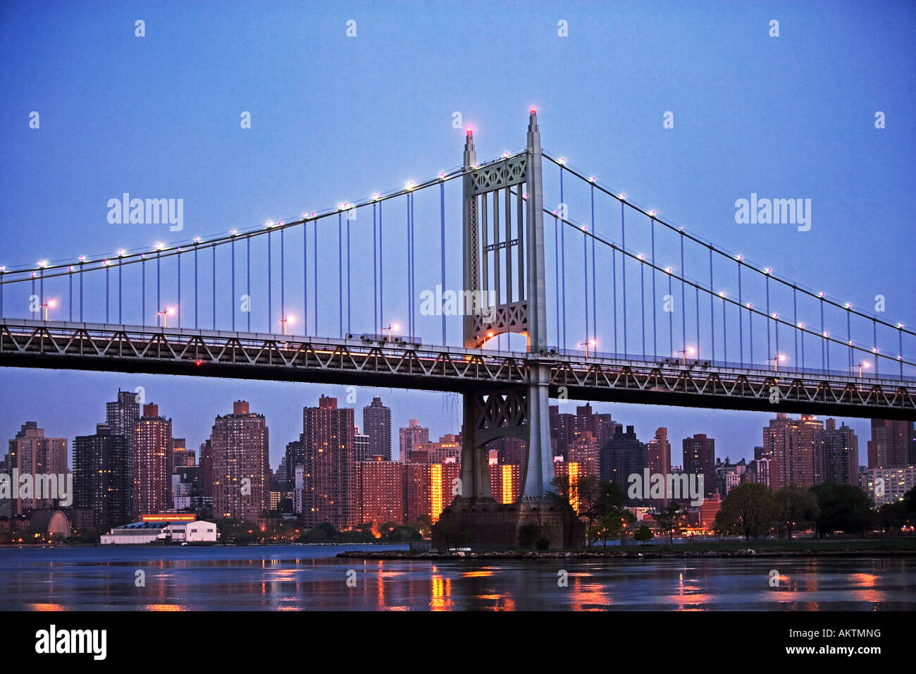 Triborough Bridge Foto Stock