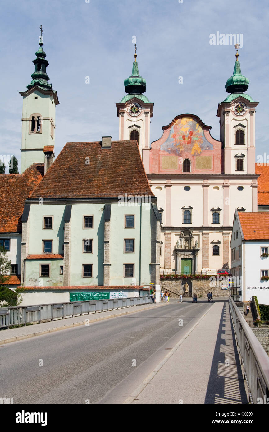 Chiesa parrocchiale Sankt Michael, Austria superiore, Austria Foto Stock