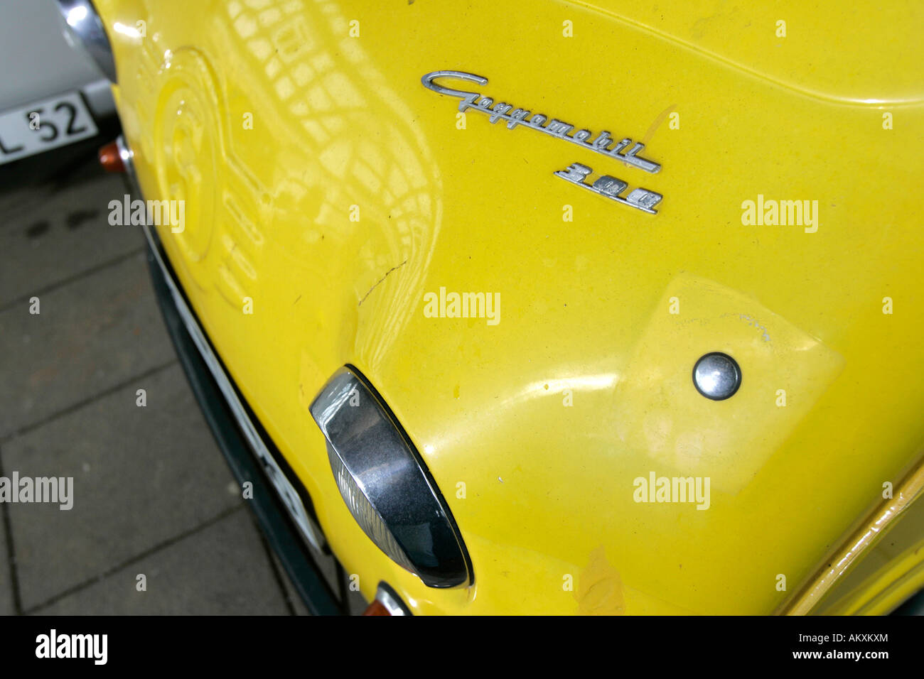 Goggomobil, il museo degli anni cinquanta, Hessen, Germania, Foto Stock