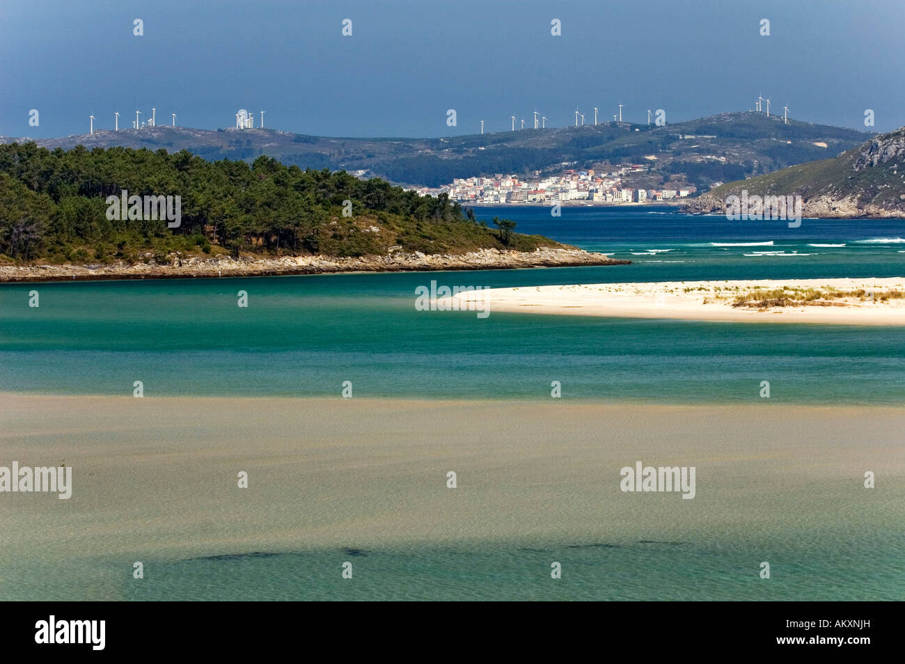 Mare del Sud flair sul 'Death costa', Galizia, Spagna Foto Stock