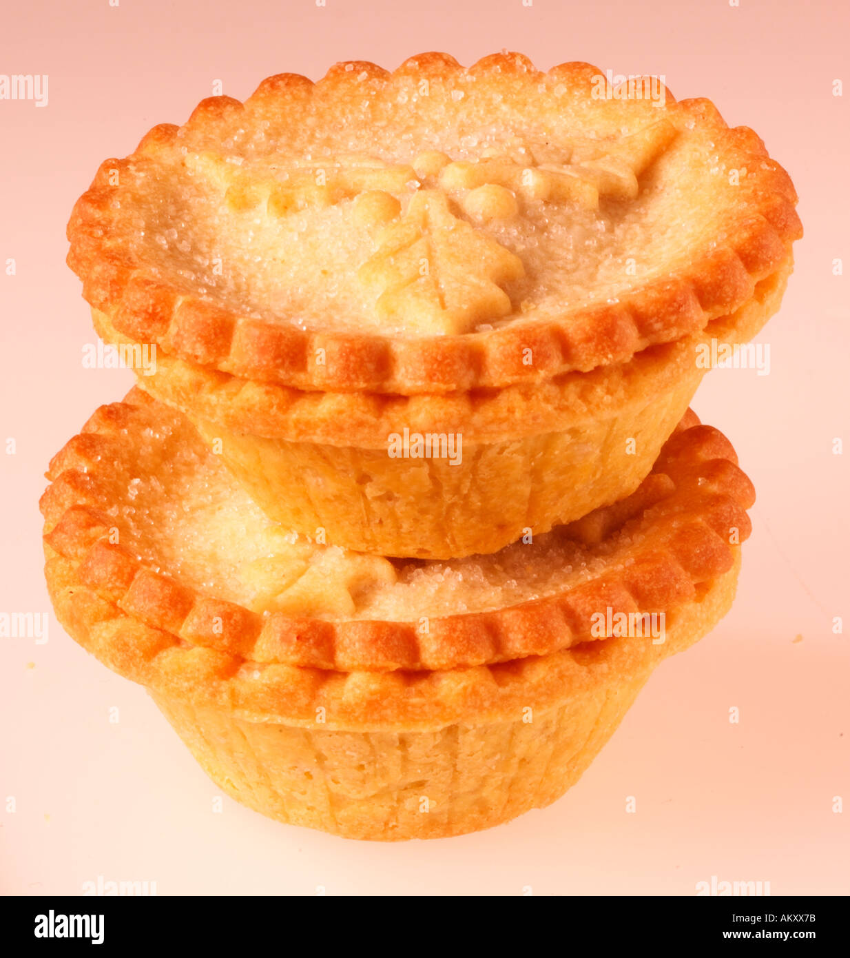 DUE MINCE PIES Foto Stock