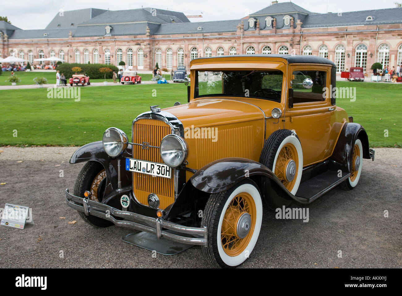 Buick USA, vintage car meeting, Schwetzingen, Baden-Wuerttemberg, Germania Foto Stock