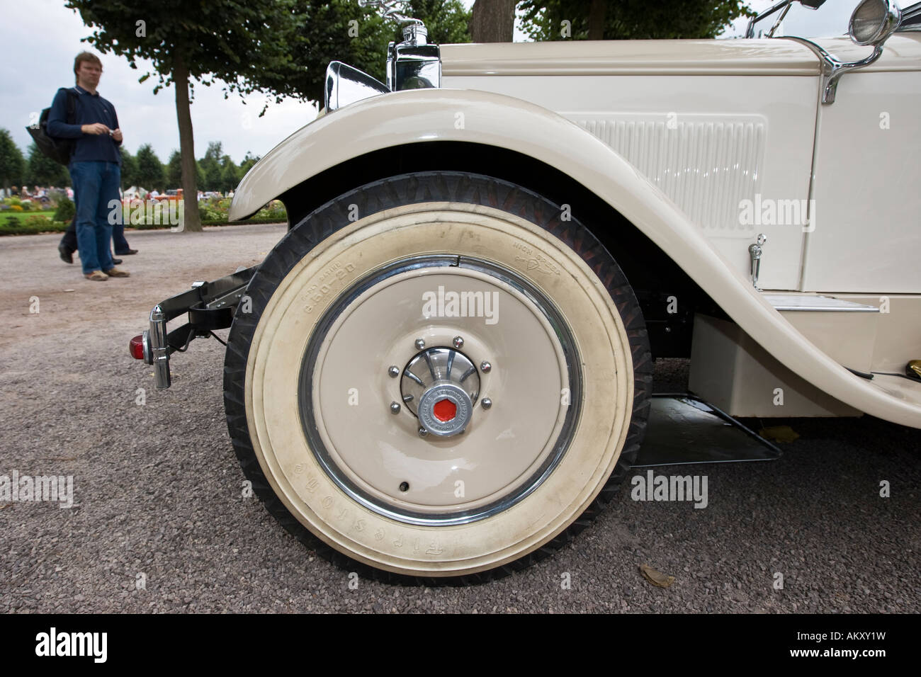 Packard convertibile coupé, 1929 USA, vintage car meeting, Schwetzingen, Baden-Wuerttemberg, Germania Foto Stock