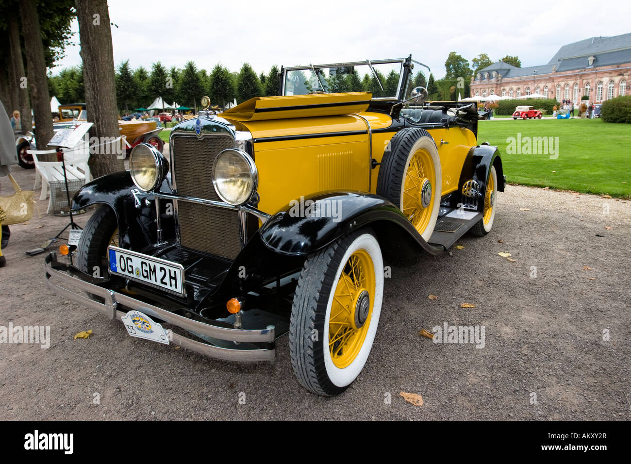 Chevrolet sei, USA 1931, vintage car meeting, Schwetzingen, Baden-Wuerttemberg, Germania Foto Stock