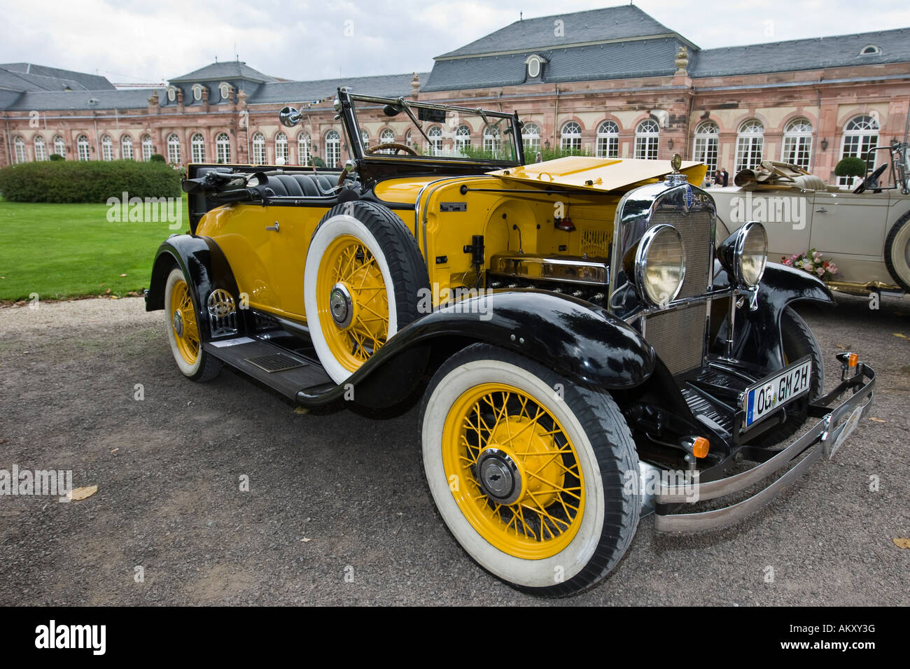 Chevrolet sei, USA 1931, vintage car meeting, Schwetzingen, Baden-Wuerttemberg, Germania Foto Stock