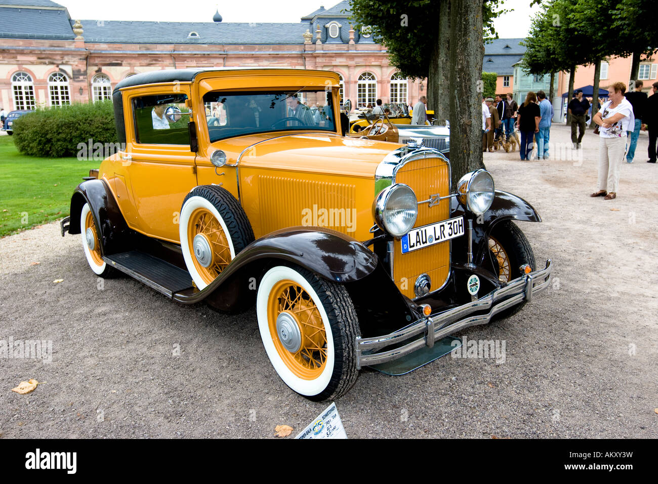 Buick USA 1931, vintage car meeting, Schwetzingen, Baden-Wuerttemberg, Germania Foto Stock