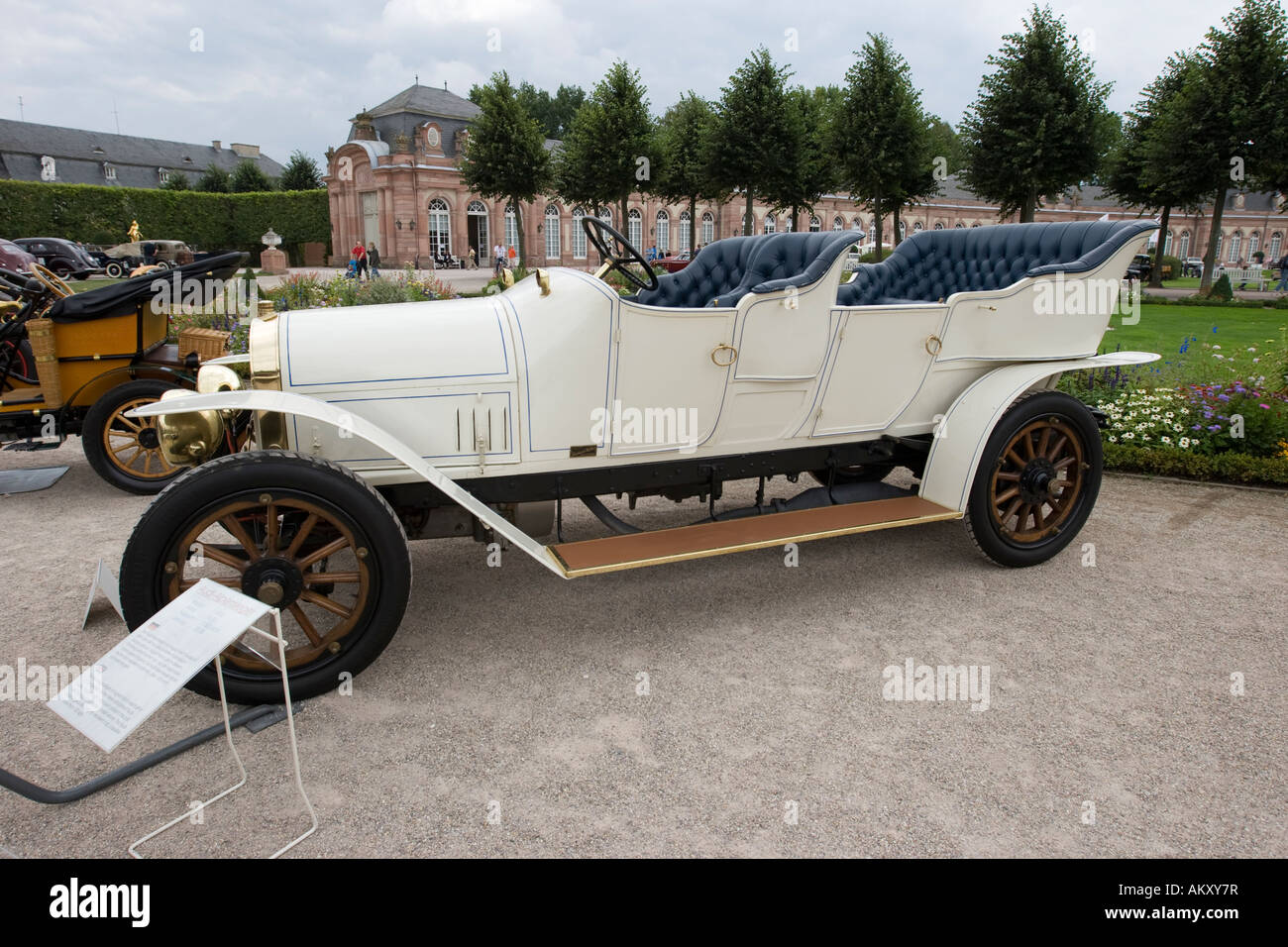 Audi Alpensieger, D 1912, vintage car meeting, Schwetzingen, Baden-Wuerttemberg, Germania Foto Stock