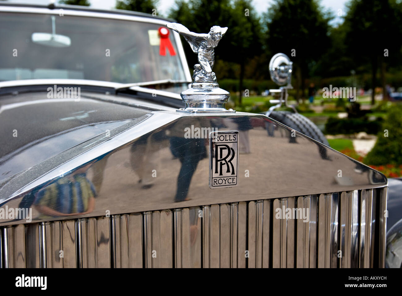 Rolls Royce Silver Wraith, GB 1950, vintage car meeting, Schwetzingen, Baden-Wuerttemberg, Germania Foto Stock