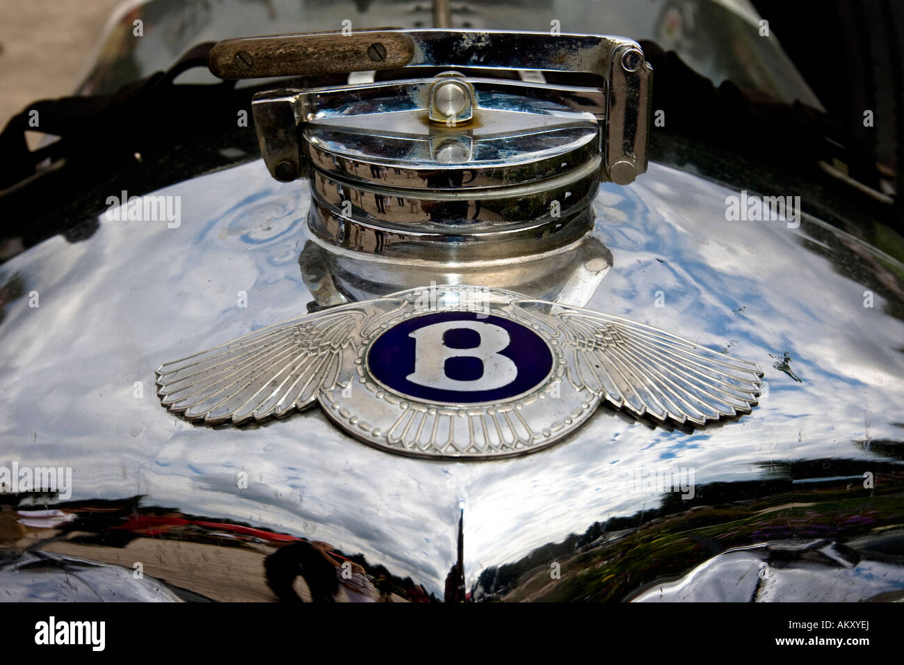 Bentley da 8 litri (1931), GB 1928, vintage car meeting, Schwetzingen, Baden-Wuerttemberg, Germania Foto Stock