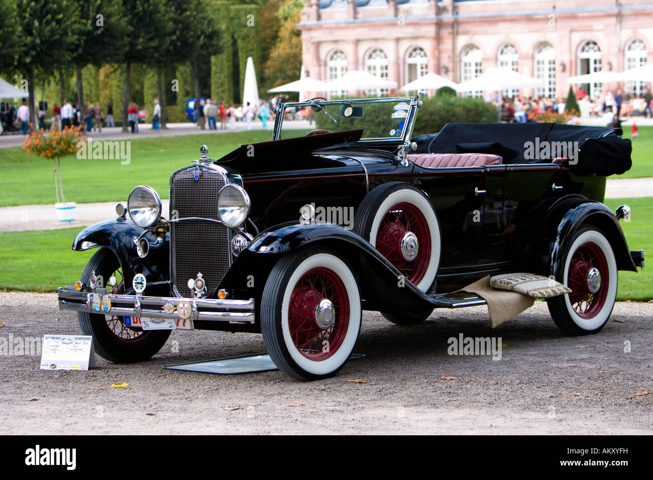Chevrolet sei Phoeton USA 1931, vintage car meeting, Schwetzingen, Baden-Wuerttemberg, Germania Foto Stock