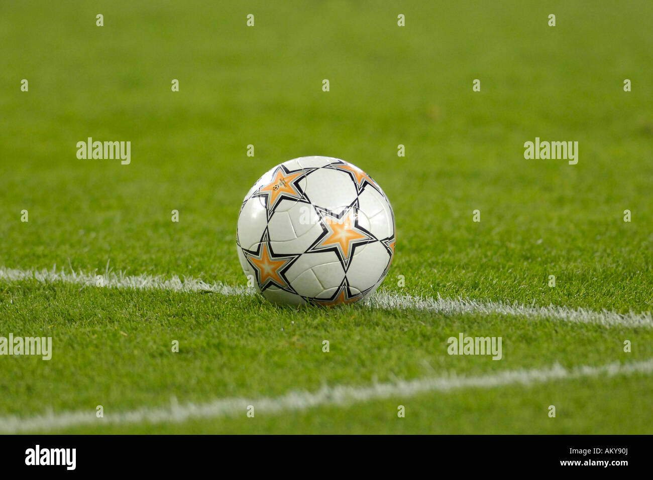 Sfera Champions League Foto Stock