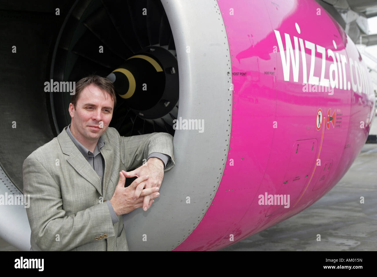 Wizz Air CEO József Váradi Foto Stock