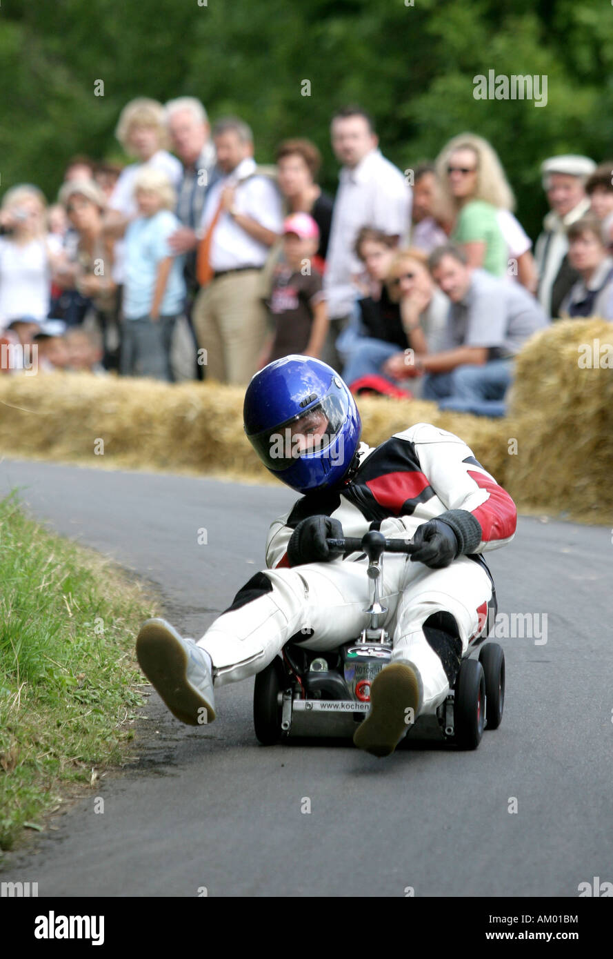 Grande Bobby vetture gara per il Campionato europeo di Volkesfeld, Renania-Palatinato, Germania Foto Stock