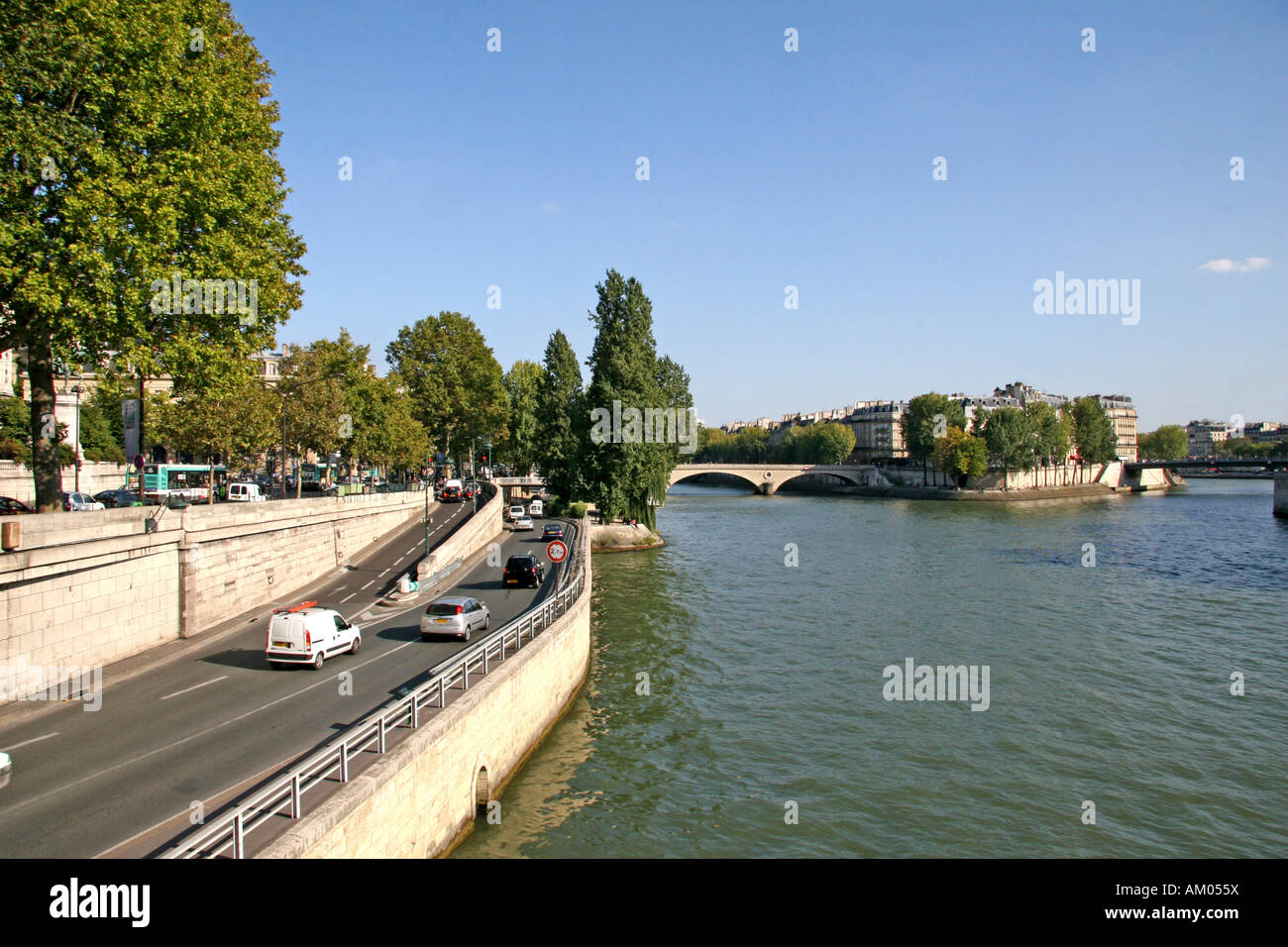 La Seine, Parigi, Francia Foto Stock