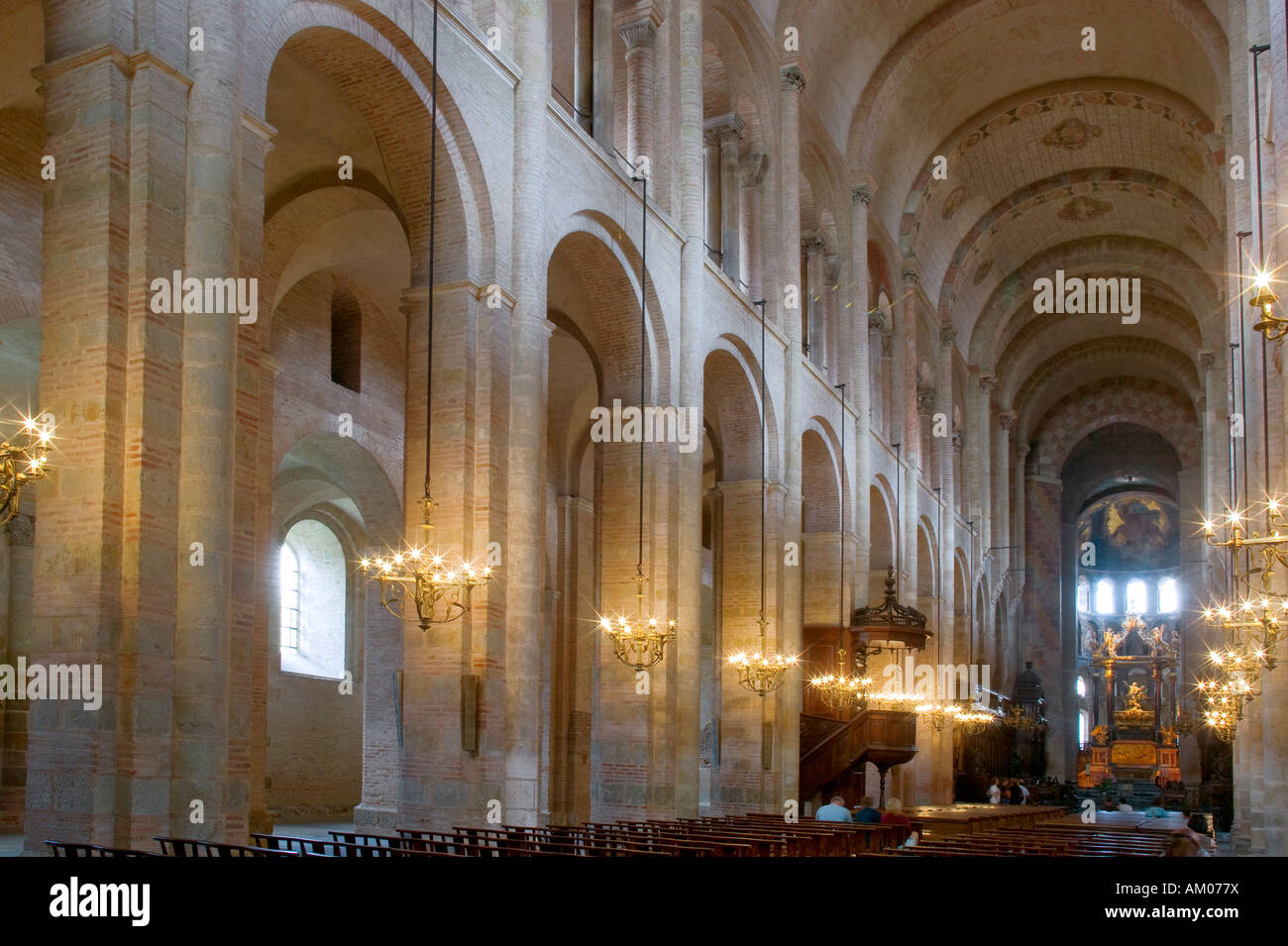 Basilica Saint-Sernin - Toulouse - Haute Garonne - Midi-Pirenei - Francia Foto Stock
