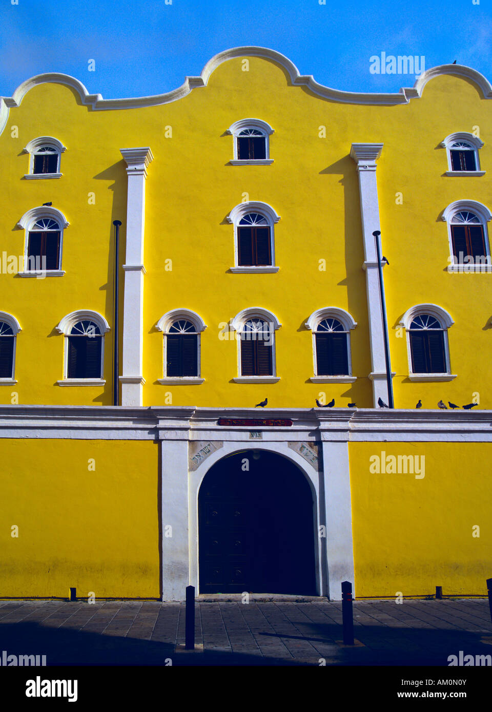 Congregazione Mikve Israel-Emanuel in Curacao Foto Stock