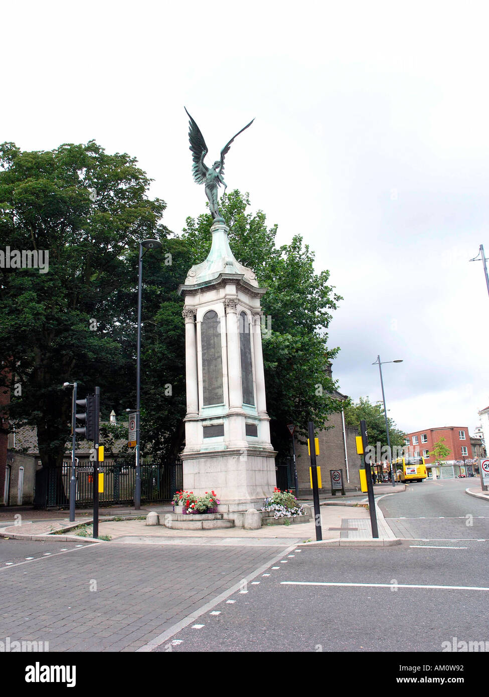Memoriale della Seconda guerra boera 1899 al 1902 in Norwich Foto Stock