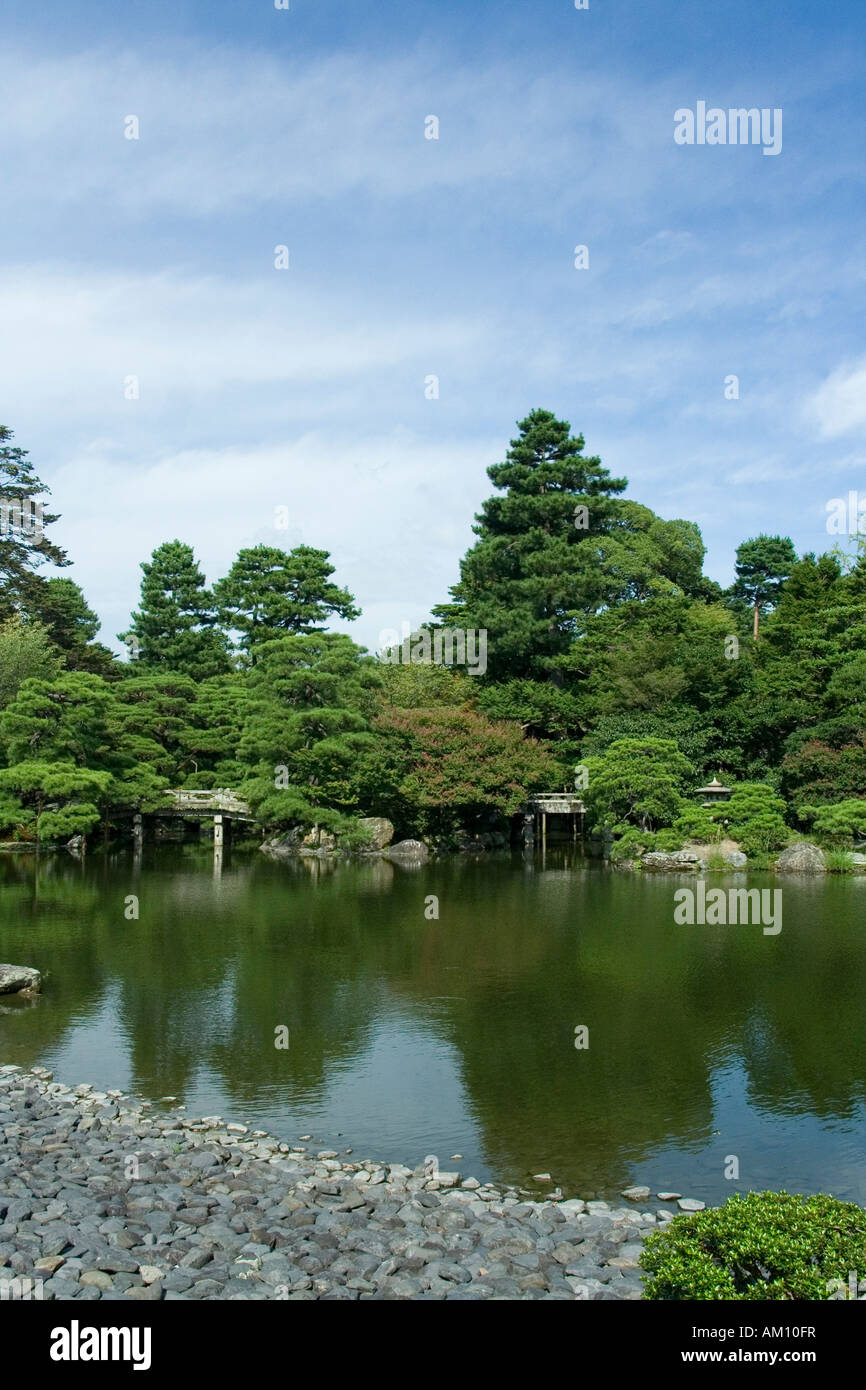 Palazzo Emperial Kyoto, Giappone Foto Stock