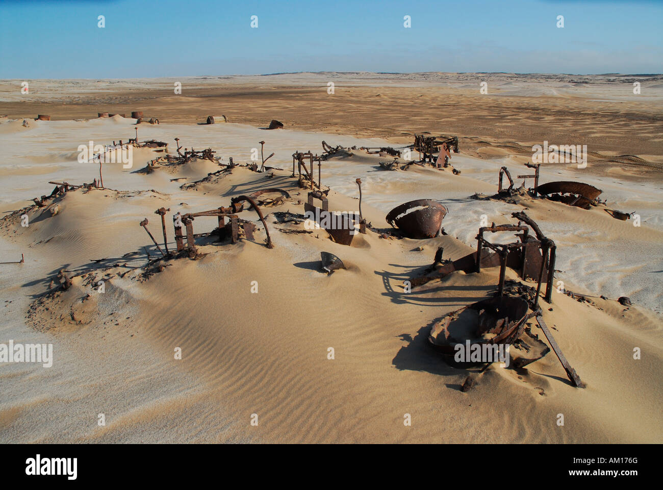 Camp Holsatia, Diamond Area, Namibia Foto Stock