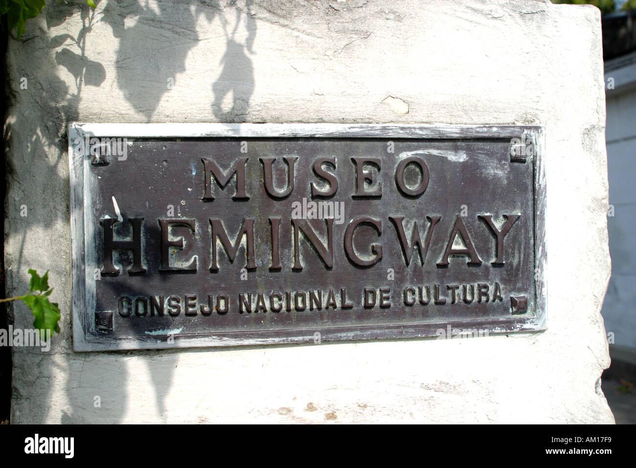 Scrittore Ernest Hemingway s Home chiamato Finca Vigia Havana Cuba Foto Stock