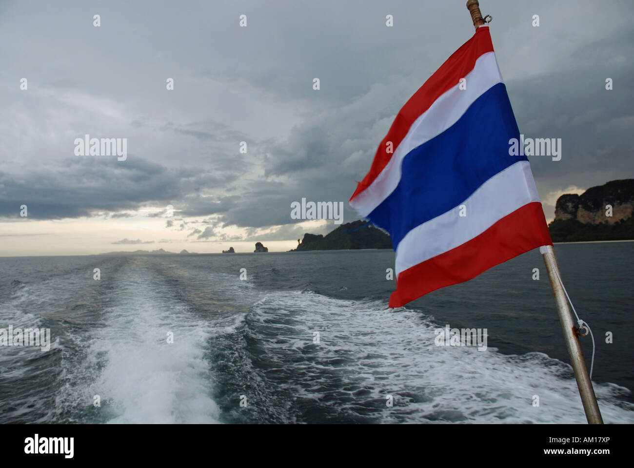 La baia di Ao Phang Nga, sul Mare delle Andamane, Thailandia, Asia Foto Stock