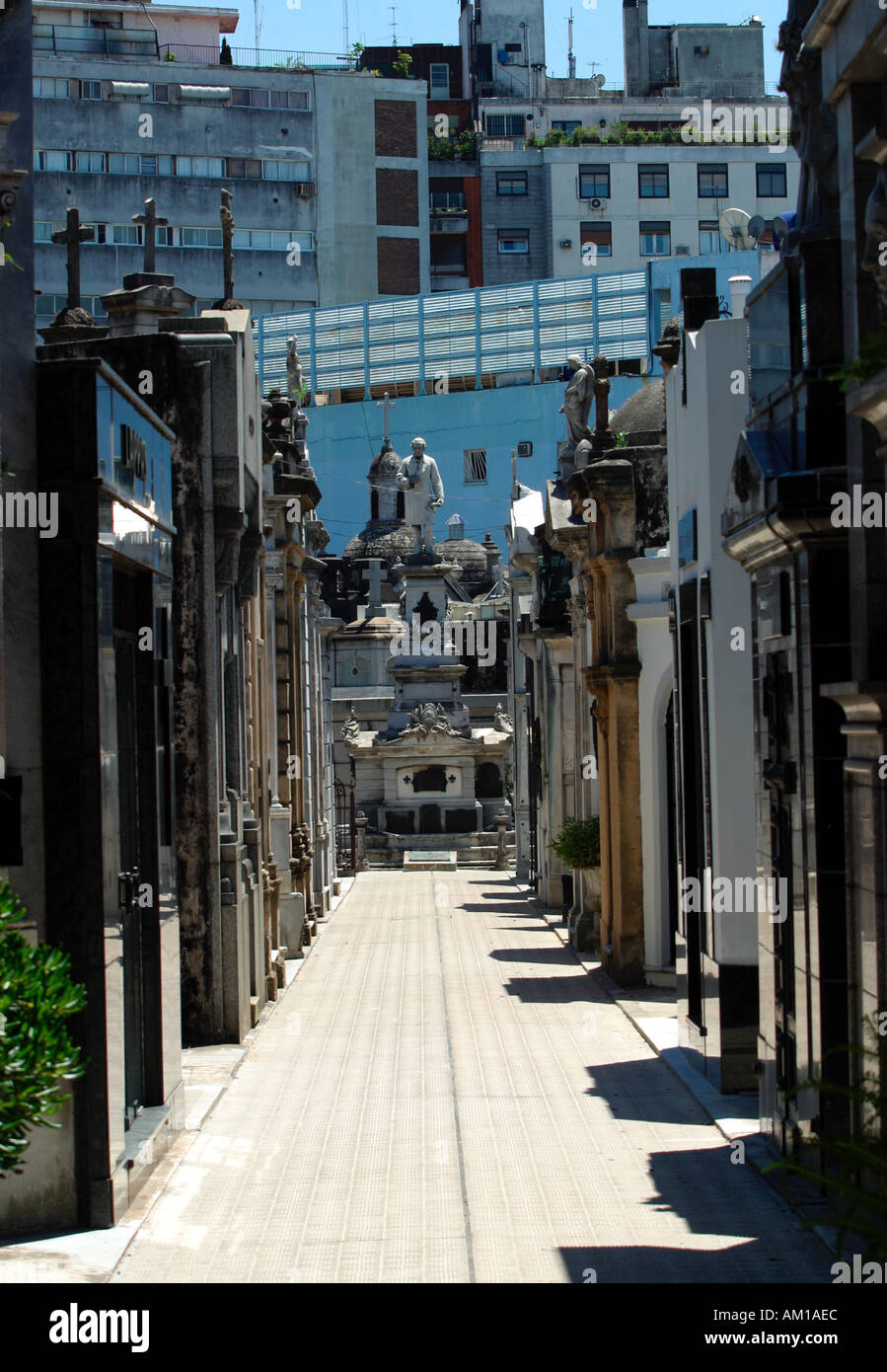 Cementerio de la Recoleta Buenos Aires Argentina Foto Stock