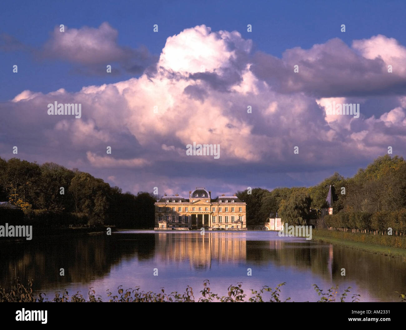 Francia ile de France Chateau le marais Foto Stock