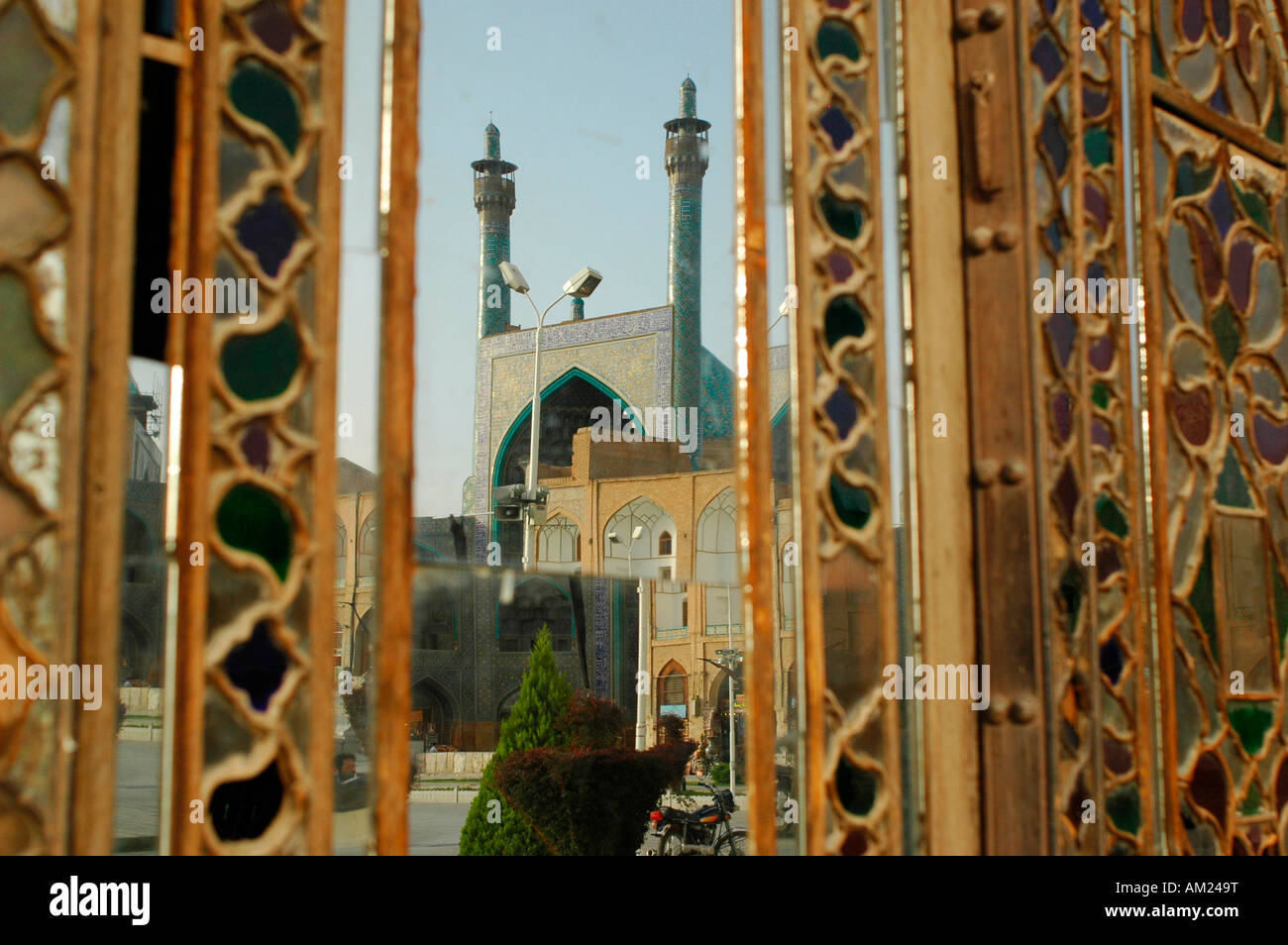 L Imam o Moschea Shah a ESFAHAN Iran Foto Stock