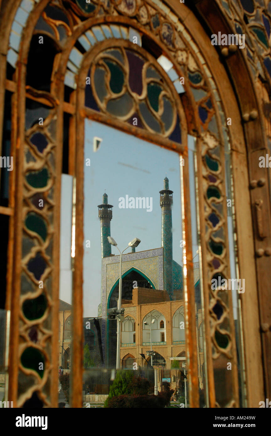 L Imam o Moschea Shah a ESFAHAN Iran Foto Stock