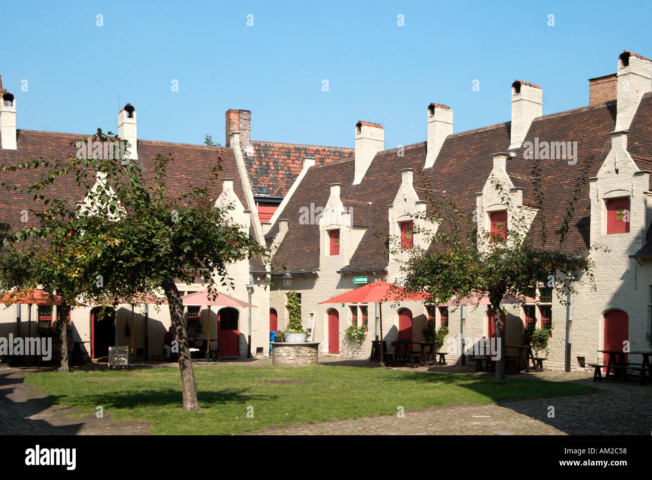 Alijn House Museum, Gand, Belgio Foto Stock