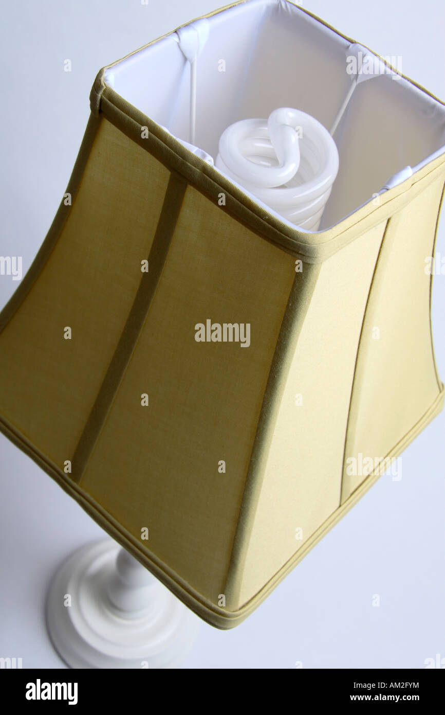 Efficienza energetica per lampadina Foto Stock