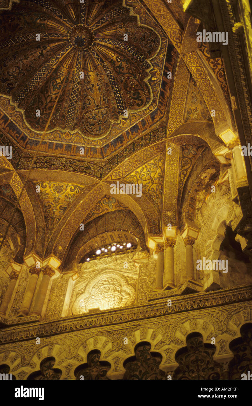 Cattedrale moschea cordoba regione Andalusia Spagna Foto Stock