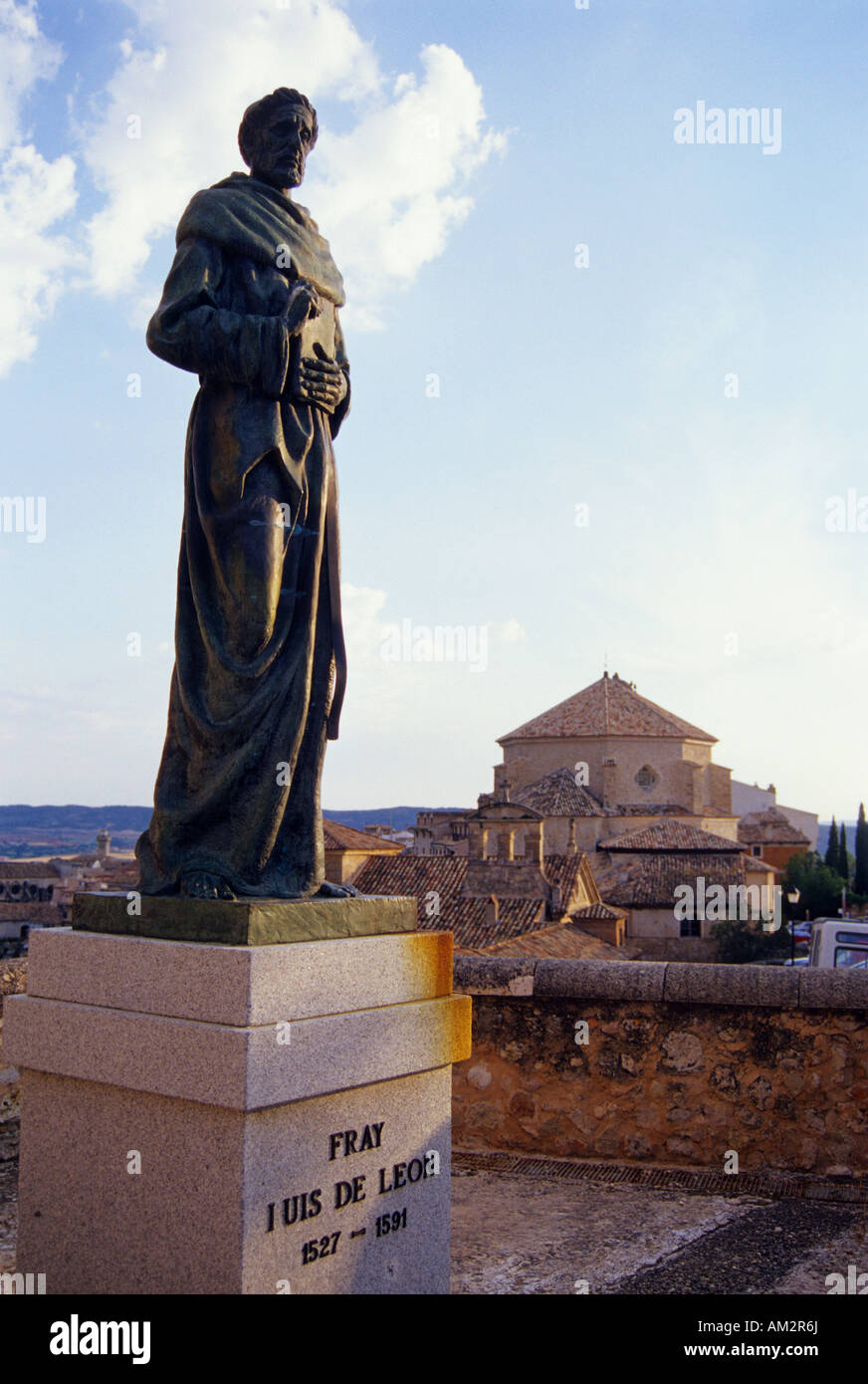 Fray Luis de Leon CUENCA Castilla La Mancha Spagna Foto Stock