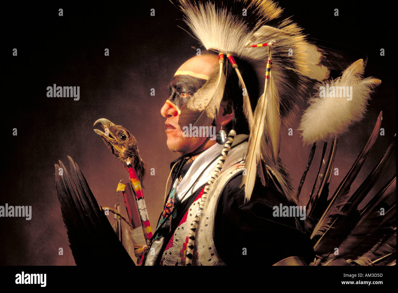 Native American Indian Lakota (SUE) Foto Stock