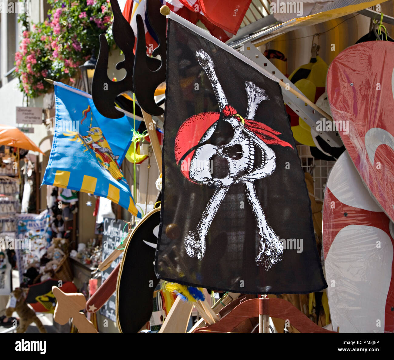 Bandiera Pirata Jolly Roger 3x5 Piedi - Teschio E Ossa Incrociate - Nautica, Poliestere, Resistente