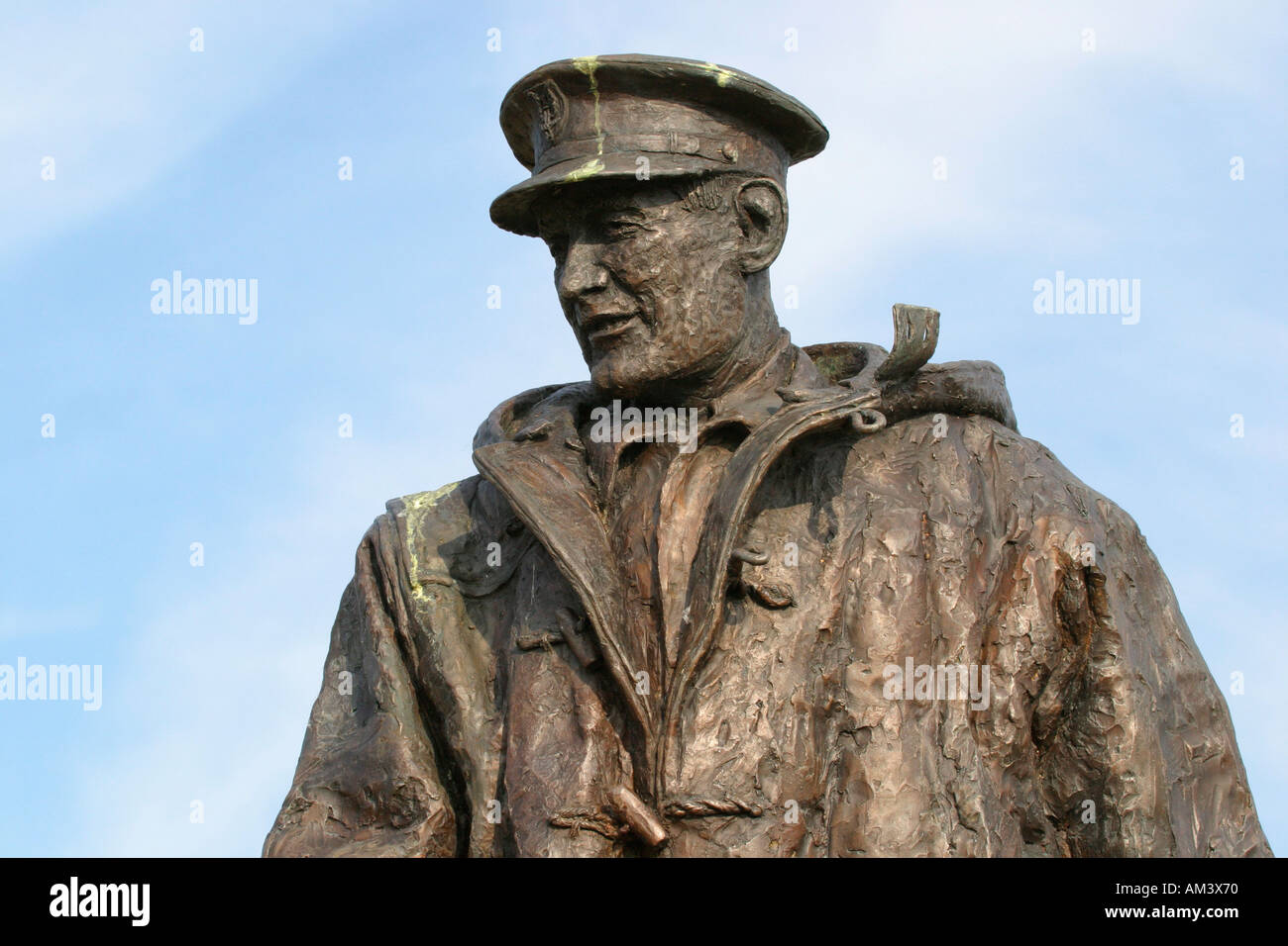 David Stirling statua Foto Stock