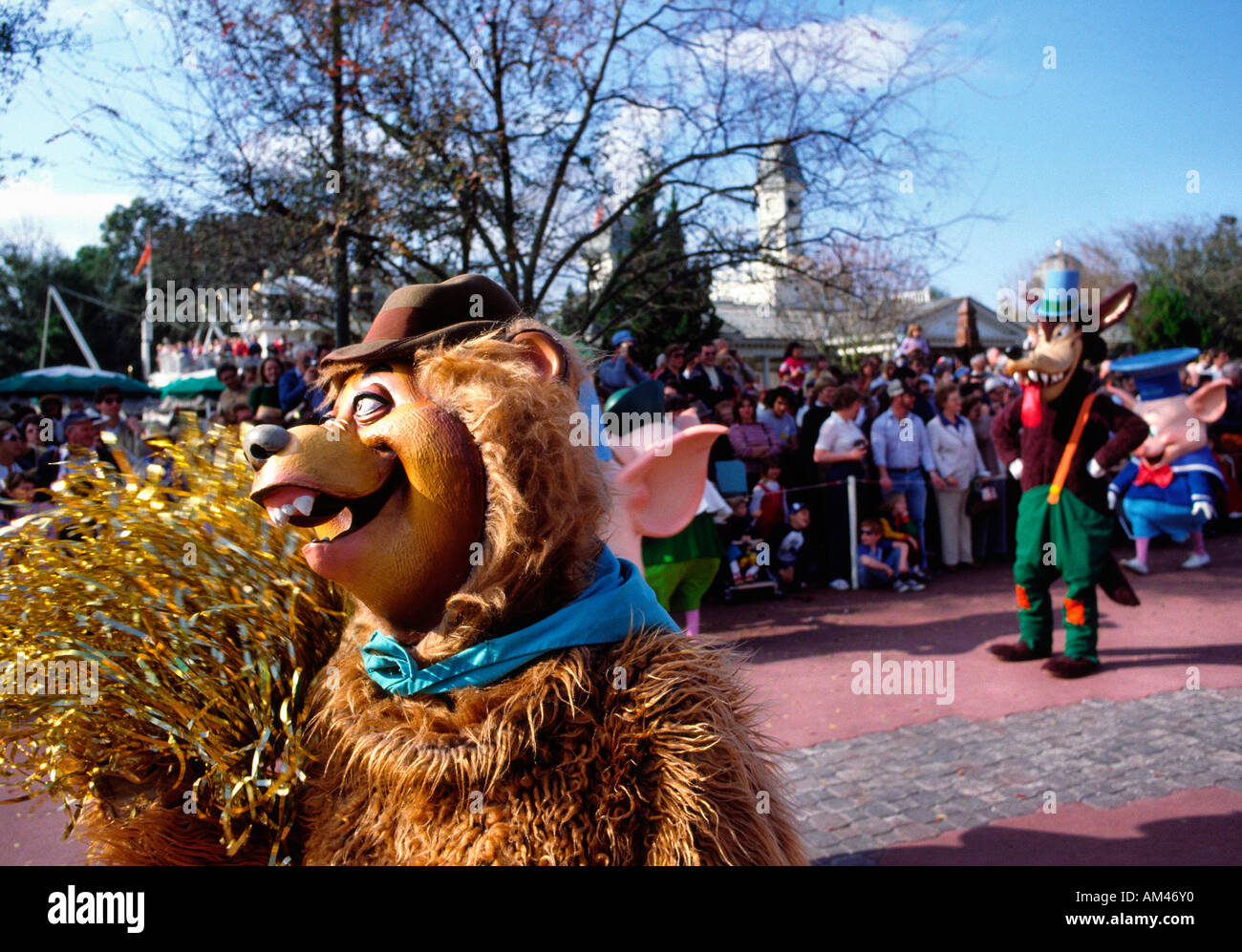 Personaggi Disney presso il Walt Disney World, Florida Foto Stock