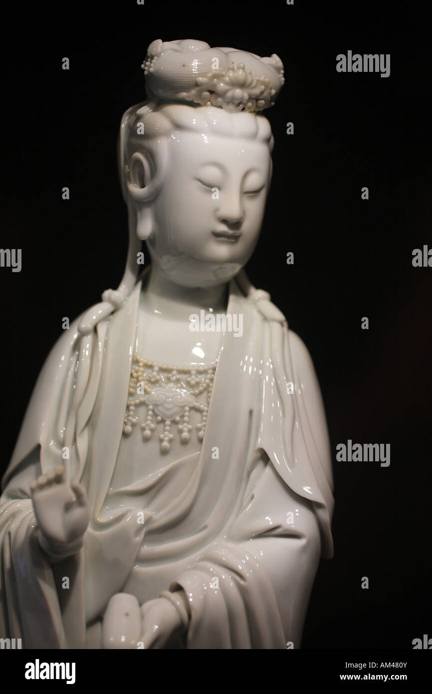In piedi Guanyin, Museo Missionario Etnologico, Musei Vaticani, Italia Foto Stock